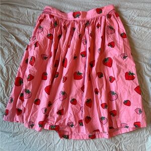 Modcloth strawberry 🍓 skirt size medium